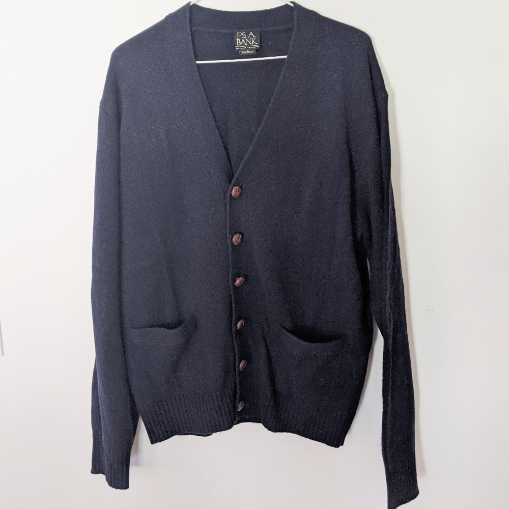 Jos. A. Bank Button Up Wool Cardigan Like New S